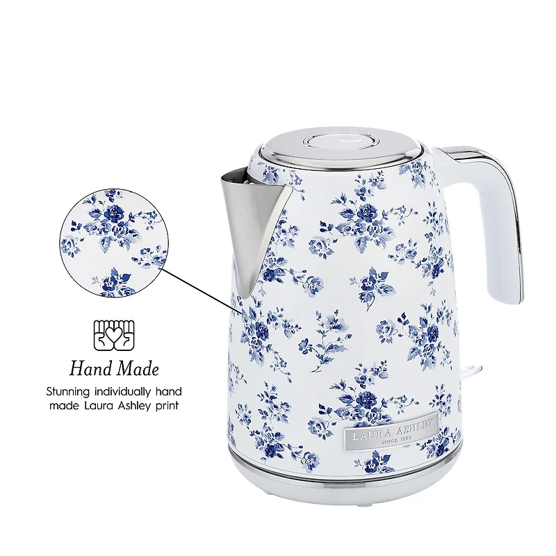 Laura Ashley 1.7 Liter Jug Tea Kettle