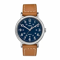 Timex Weekender 40MM Mens Brown Strap Watch-Tw2r42500jt