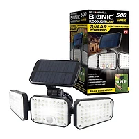 Bell + Howell Floodlight Max Solar Powered 500 Lumens Multi-Directional Light