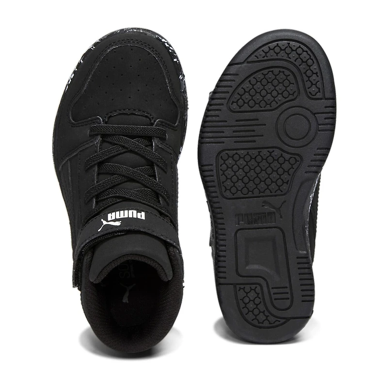 PUMA Rebound Layup Little Kid Boys Basketball Shoes