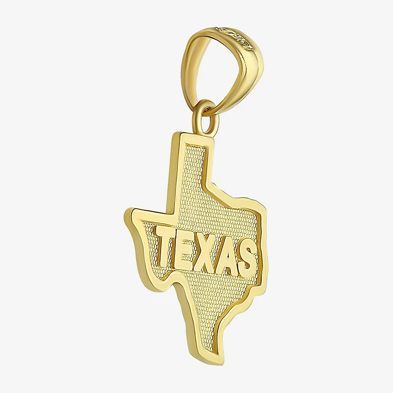 "Texas" Womens 14K Gold Pendant