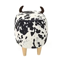 Bessie Upholstered Animal Ottoman