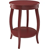 Linon Round Free Standing Side Table