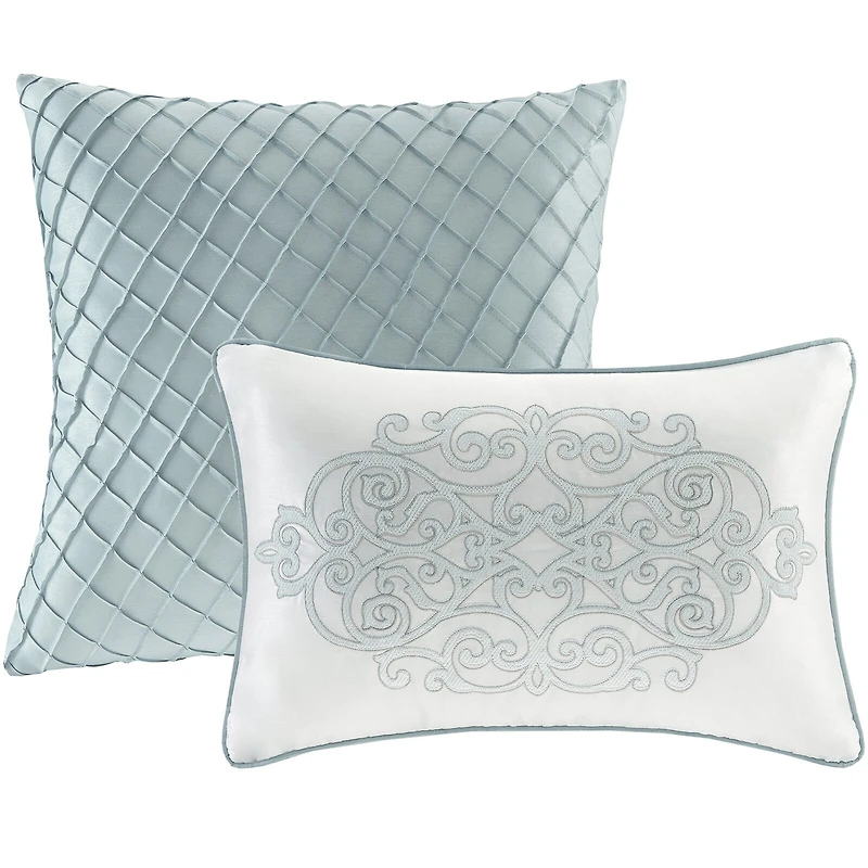 Madison Park Anouk 12-pc. Jacquard Complete Bedding Set with 100% Cotton Sheets