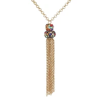 Monet Jewelry Womens Multi Color 31 Inch Pendant Necklace