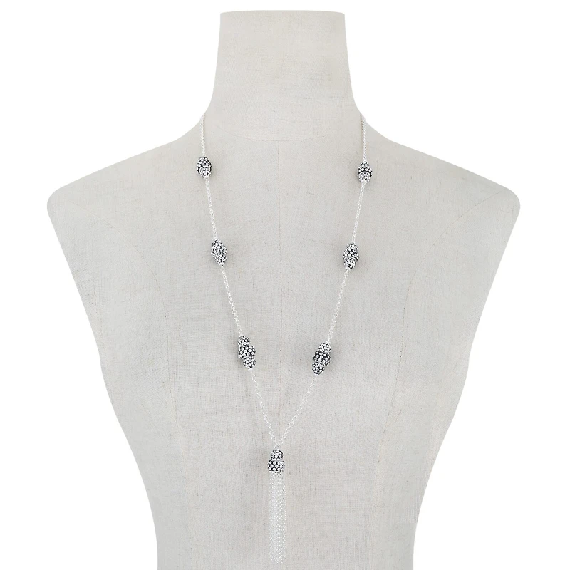 Monet Jewelry Womens Red 34 Inch Pendant Necklace