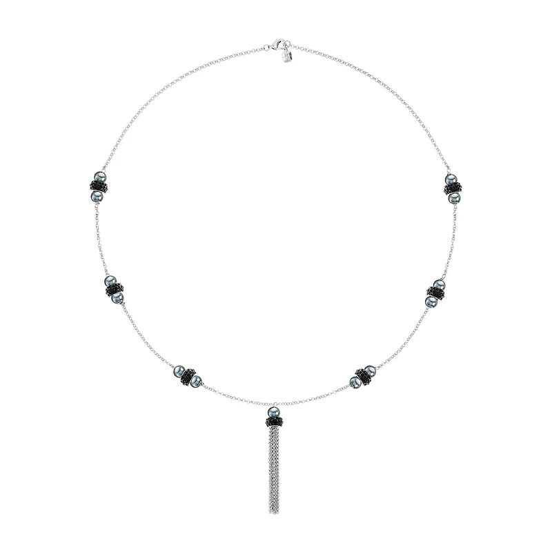 Monet Jewelry Womens Gray 34 Inch Pendant Necklace