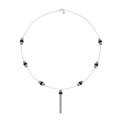 Monet Jewelry Womens Gray 34 Inch Pendant Necklace
