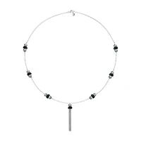Monet Jewelry Womens Gray 34 Inch Pendant Necklace