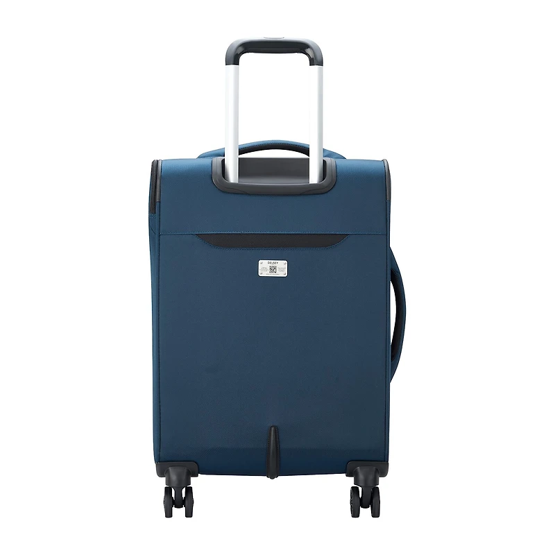 Delsey Paris Sky Max 2.0 20 Inch Softside Expandable Lightweight Carry-On Spinner Luggage