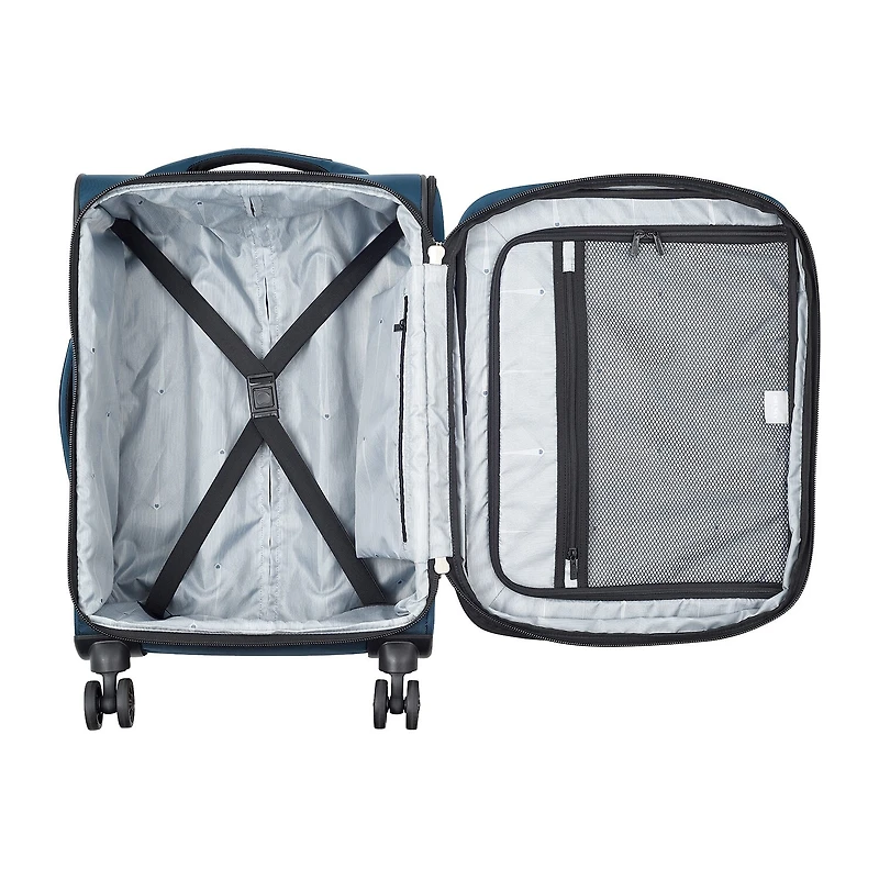 Delsey Paris Sky Max 2.0 20 Inch Softside Expandable Lightweight Carry-On Spinner Luggage
