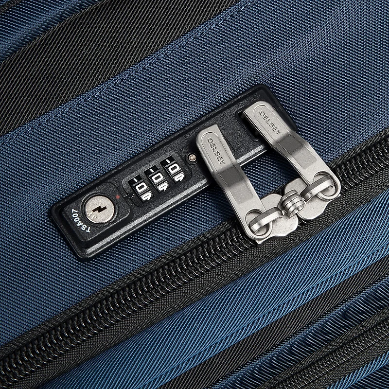 Delsey Paris Sky Max 2.0 20 Inch Softside Expandable Lightweight Carry-On Spinner Luggage
