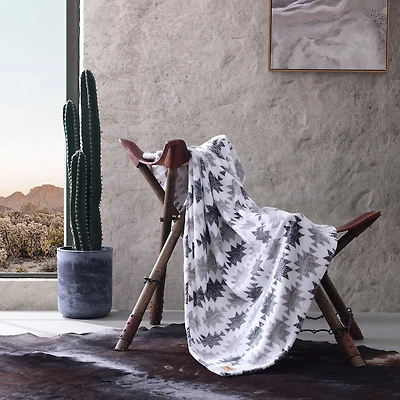 Wrangler Canyon Ikat Washable Lightweight Throw