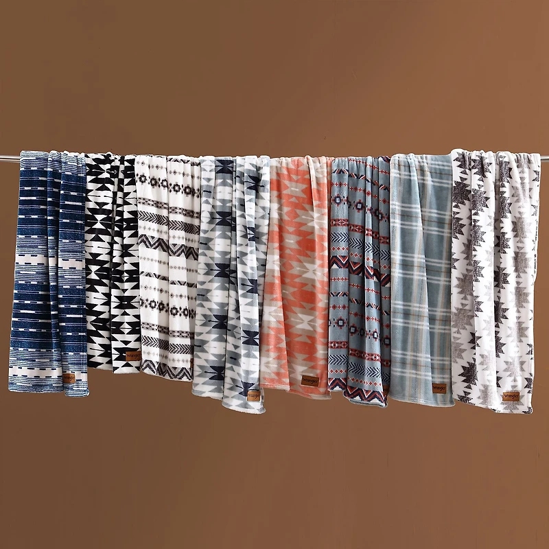 Wrangler Navajo Washable Lightweight Throw