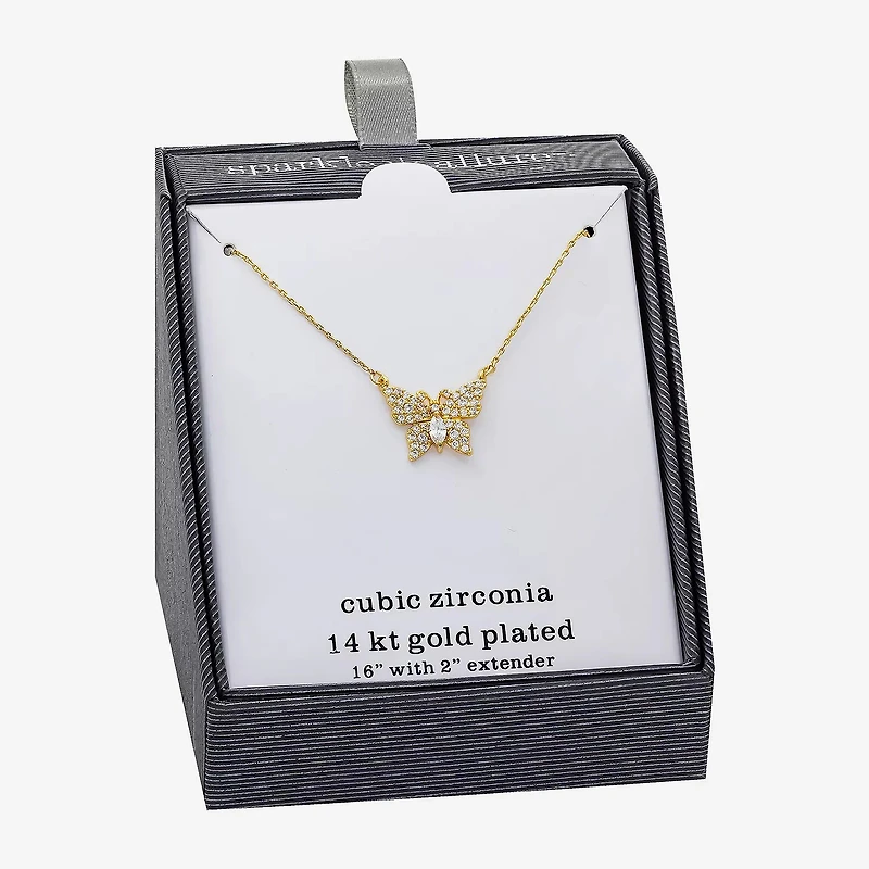 Sparkle Allure Womens Pendant Necklace