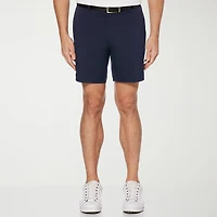 PGA TOUR Mens 7" Mid Rise Stretch Fabric Moisture Wicking Golf Short