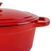 BergHOFF Neo Cast Iron Oval Covered Casserole 5-qt.