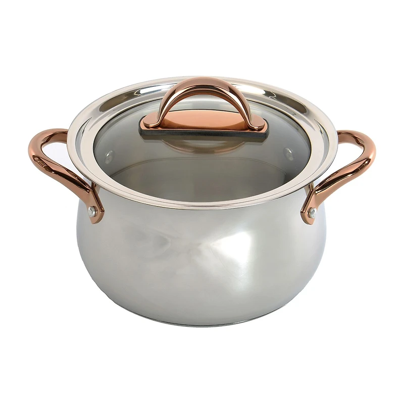 BergHOFF Ouro Stainless Steel 11-pc. Cookware Set