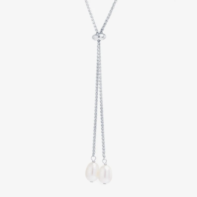 Silver Reflections Bolo Womens Pure Silver Over Brass 24 Inch Y Necklace