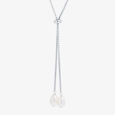 Silver Reflections Bolo Womens Pure Silver Over Brass 24 Inch Y Necklace