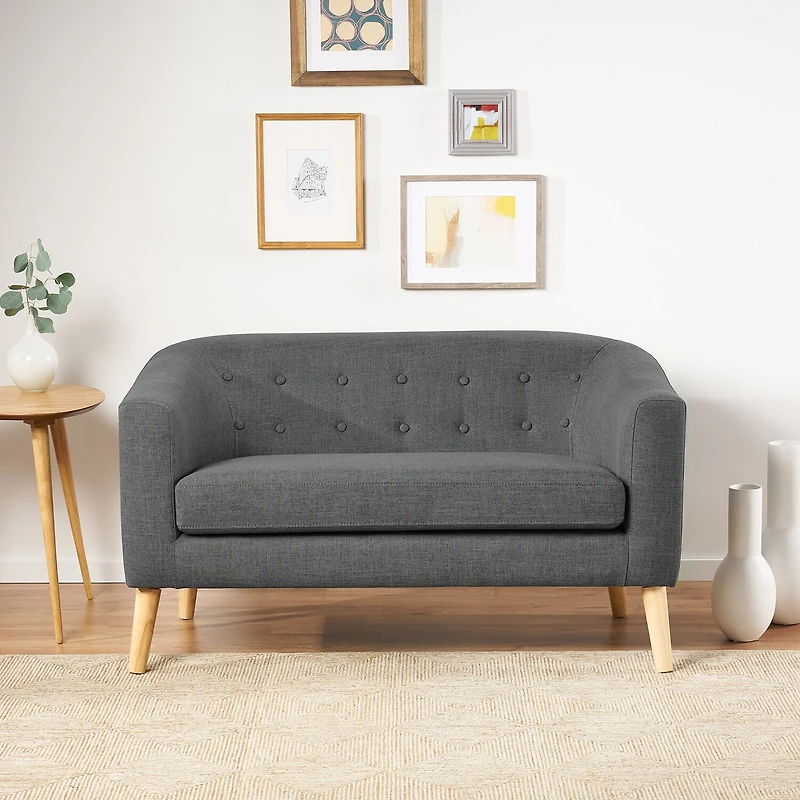 Bridie Track-Arm Upholstered Loveseat