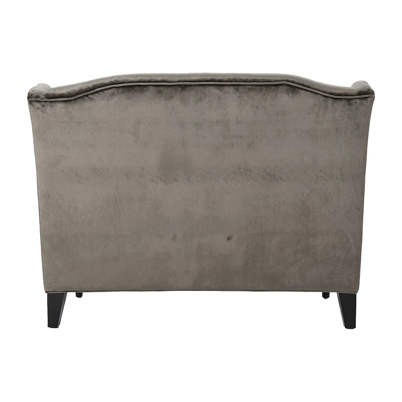 Leora Curved Slope-Arm Upholstered Loveseat