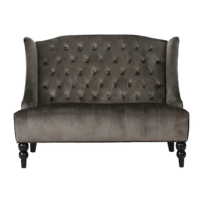Leora Curved Slope-Arm Upholstered Loveseat