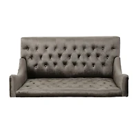 Leora Curved Slope-Arm Upholstered Loveseat
