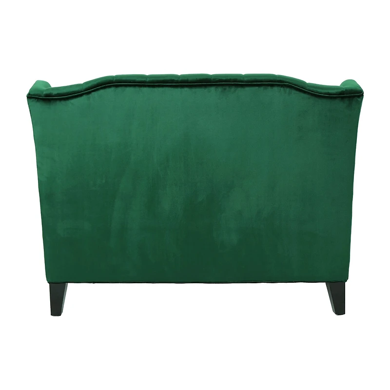 Leora Curved Slope-Arm Upholstered Loveseat