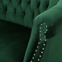 Milani Track-Arm Upholstered Loveseat