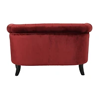 Milani Track-Arm Upholstered Loveseat