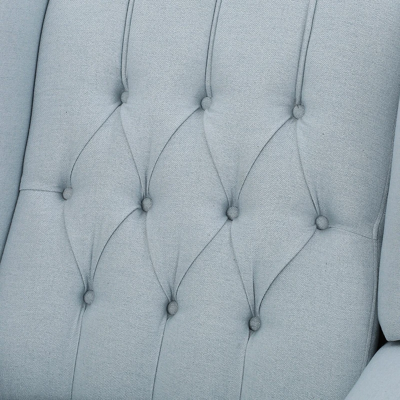 Walter Tufted Roll-Arm Recliner
