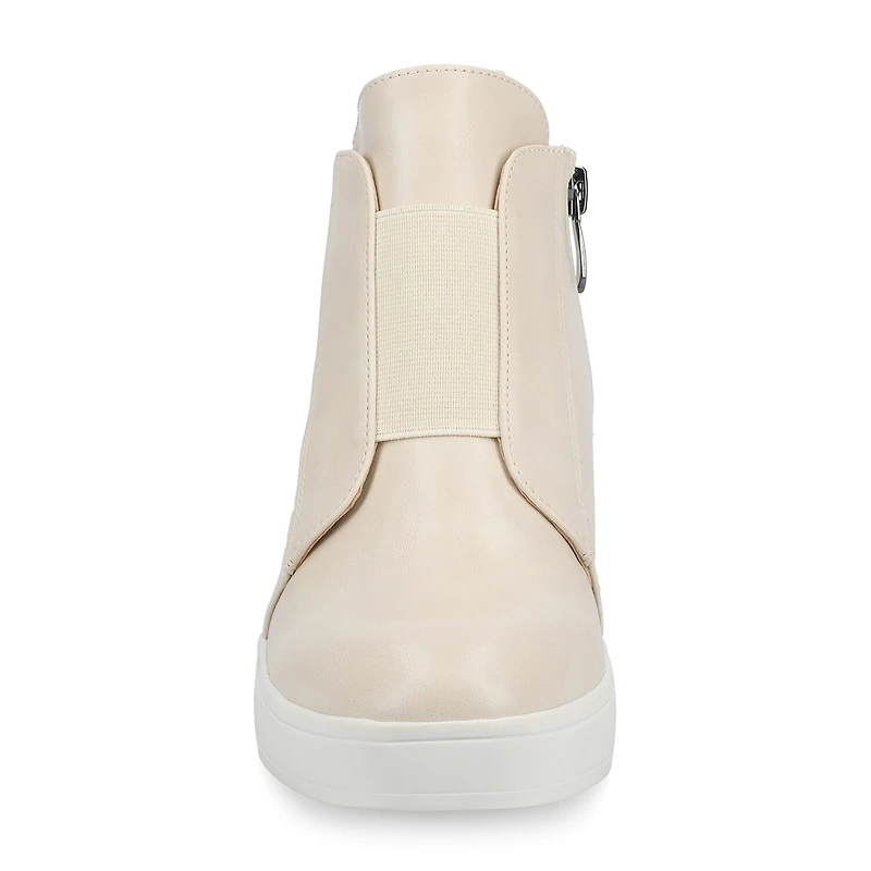 Journee Collection Womens Clara Wedge Sneaker