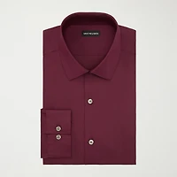 Van Heusen Ultra Flex Big And Tall Mens Regular Fit Stretch Fabric Wrinkle Free Long Sleeve Dress Shirt