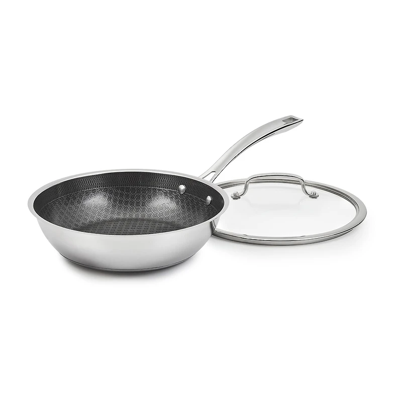 Cuisinart Fusion Stainless Steel 10.25" Deep Frypan with Lid