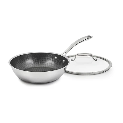 Cuisinart Fusion Stainless Steel 10.25" Deep Frypan with Lid