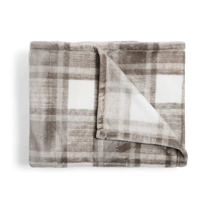 Home Expressions Velvet Plush Print Throw