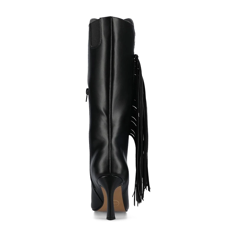 Journee Collection Womens Dolly Stiletto Heel Dress Boots