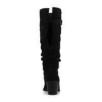 Journee Collection Womens Kaleah Block Heel Dress Boots
