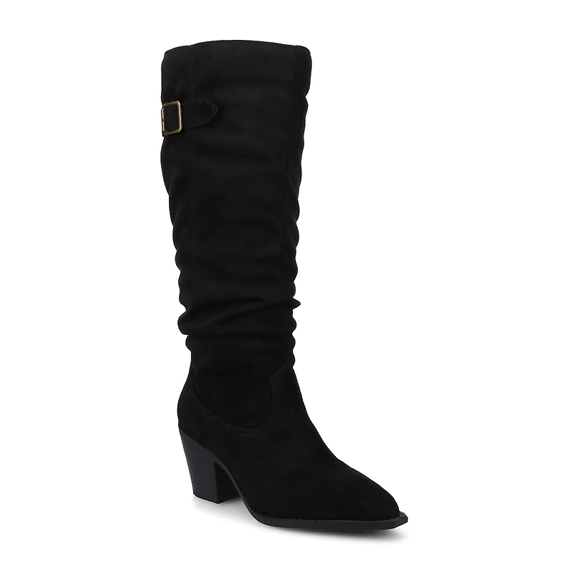 Journee Collection Womens Kaleah Block Heel Dress Boots