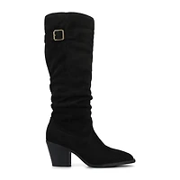 Journee Collection Womens Kaleah Block Heel Dress Boots