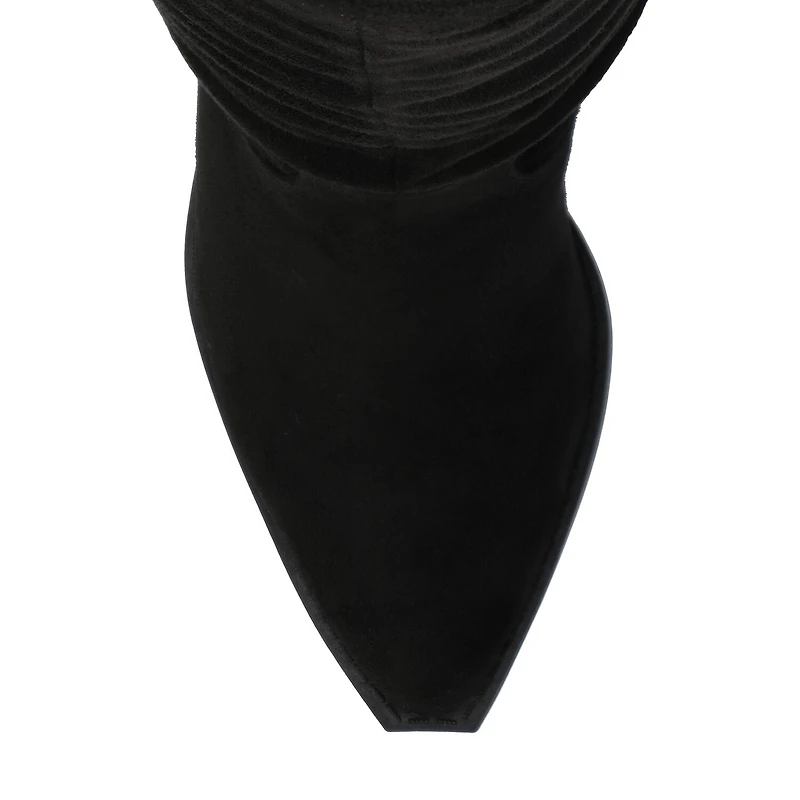 Journee Collection Womens Kaleah Block Heel Dress Boots
