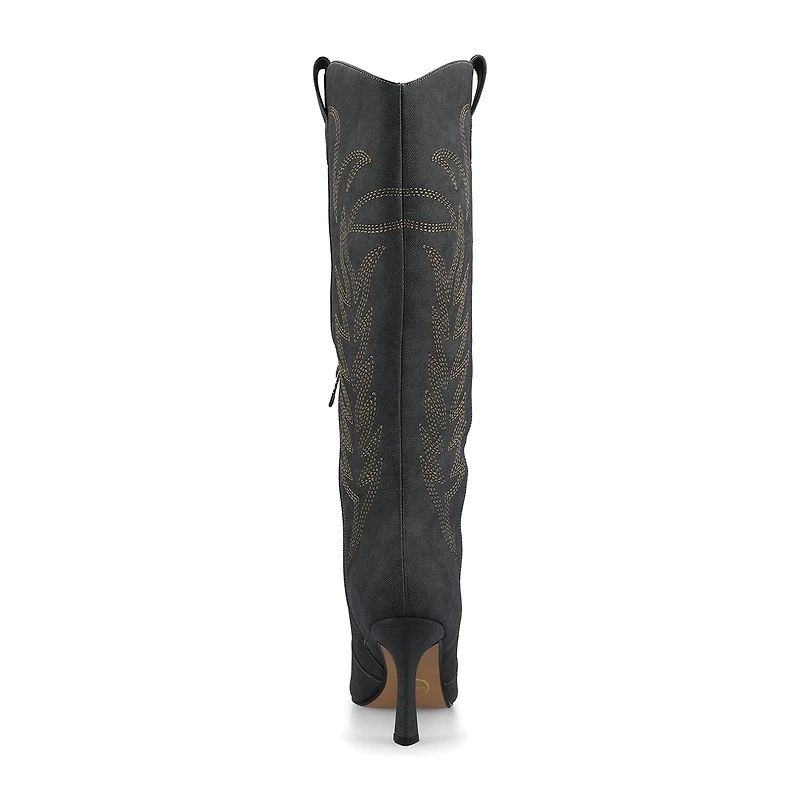Journee Collection Womens Laramie Stiletto Heel Dress Boots