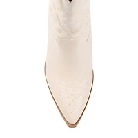 Journee Collection Womens Chantry Stacked Heel Dress Boots