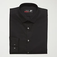 J. Ferrar Ultra Comfort Mens Regular Fit Stretch Fabric Wrinkle Free Long Sleeve Dress Shirt