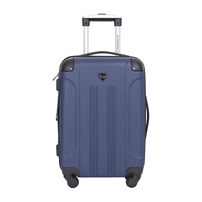 Travelers Club Chicago 20 Inch Hardside Expandable Lightweight Carry-On Spinner Luggage