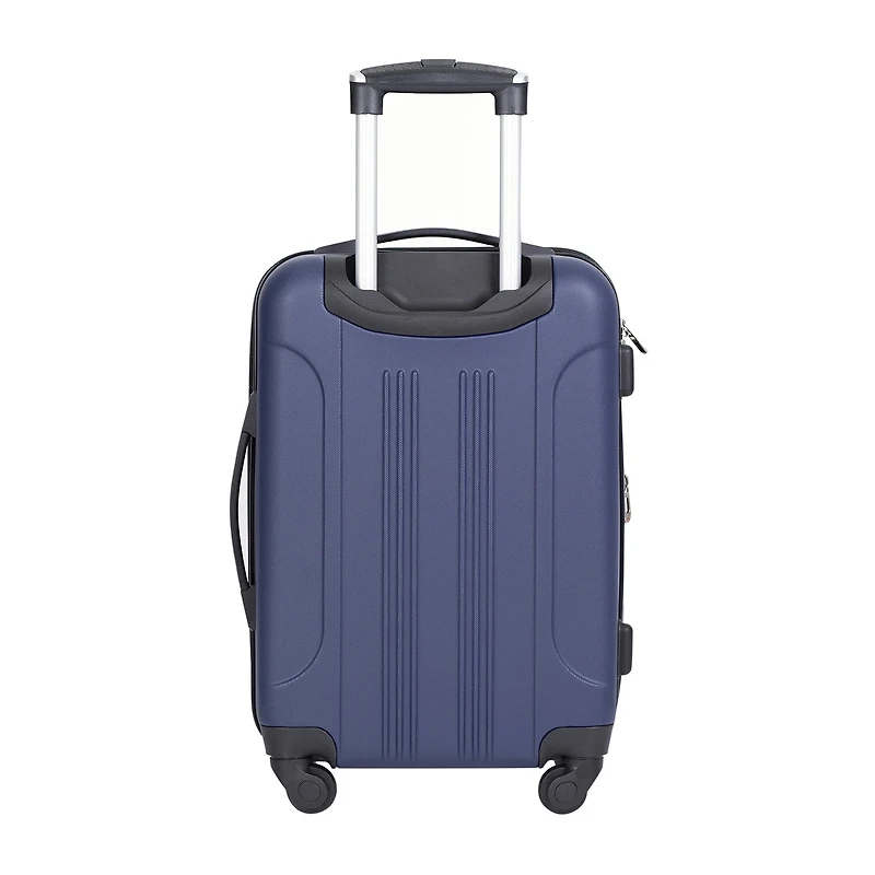 Travelers Club Chicago 20 Inch Hardside Expandable Lightweight Carry-On Spinner Luggage