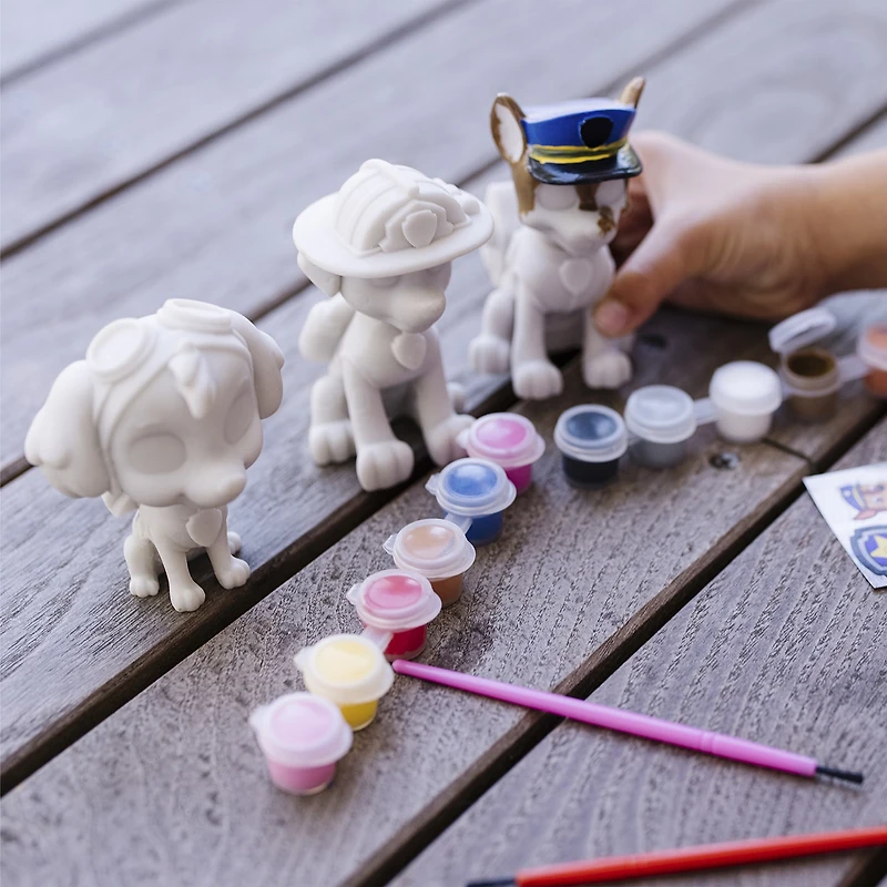 Melissa & Doug Paw Patrol Craft Kit - Pup Figurines Toy Tool