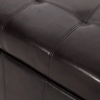 Alexandria Storage Tufted Bench