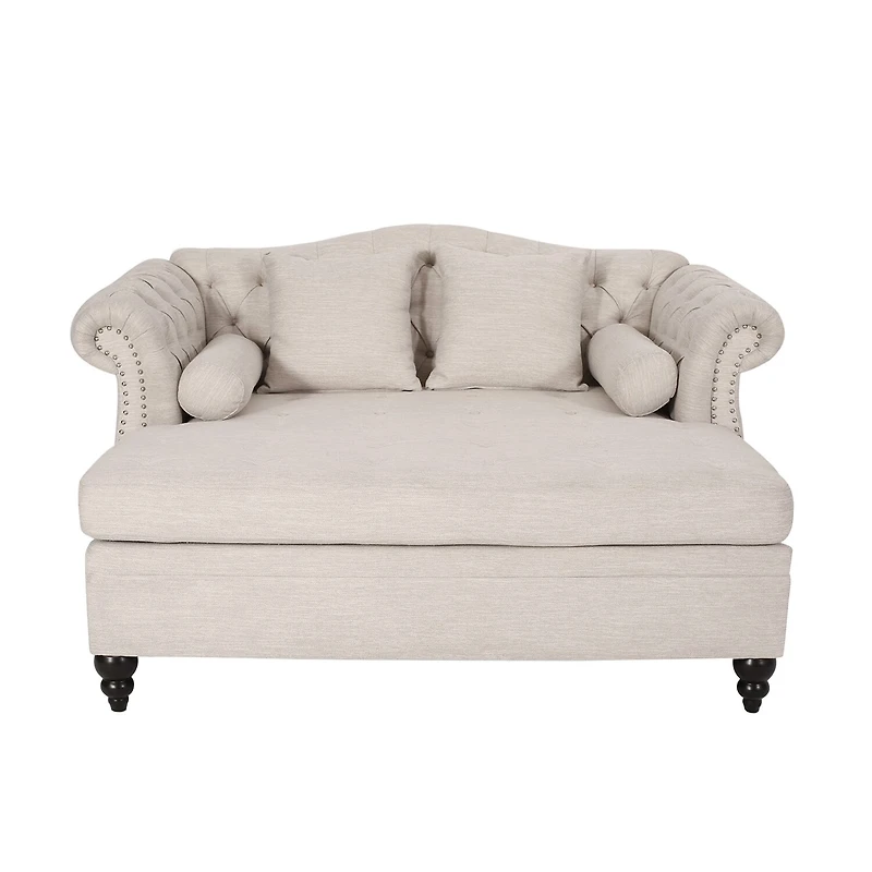 Wellen Nailhead Trim Chaise Lounge
